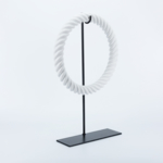 ΣΤΕΦΑΝΙ ΠΟΛΥΡΕΖΙΝ ΛΕΥΚΟ 29x8.5x46cm