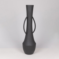 ΒΑΖΟ ΠΟΡΣΕΛΑΝΙΝΟ ΜΑΥΡΟ 28x22.5x80cm