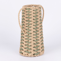 ΚΑΝΑΤΑ ΜΕ ΠΛΕΞΗ ΦΥΣΙΚΟ - ΠΡΑΣΙΝΗ 12x12x19cm