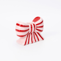 ΚΗΡΟΠΗΓΙΟ ΦΙΟΓΚΟΣ ΚΕΡΑΜΙΚΟ ΚΟΚΚΙΝΟ - ΡΟΖ 11x5x8cm