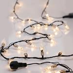 ΣΕΙΡΑ, 200 LED 5mm ME VINTAGE ΔΙΑΚΟΣΜΗΤΙΚΟ 1,2mm, 31V ΜΕΤΑΣΧΗΜΑΤΙΣΤΗ, 4 ΕΠΕΚΤΑΣΕΙΣ ΜΕΧΡΙ 3 ΣΕΤ, ΠΡΑΣΙΝΟ PVC ΚΑΛΩΔΙΟ, ΘΕΡΜΟ ΛΕΥΚΟ LED, ΑΝΑ 5cm, ΠΡΟΕΚΤΑΣΗ ΠΑΡΟΧΗΣ 3m, IP44