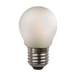 LED LAMP G45 CROSSED FILAMENT 4.5W E27 3000K 220-240V FROST
