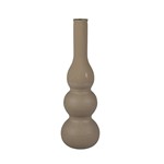 ΒΑΖΟ ΜΕΤΑΛΛΙΚΟ ΜΑΤ - ΓΥΑΛΙΣΤΕΡΟ ΜΠΕΖ 15x15x50cm