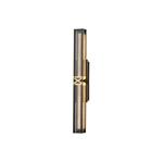 WALL LIGHT FIXTURES ALUMINIUM LED 13W 3000K 1300Lm 600X100mm BLACK-GOLD  ARTE ILLUMINA LUIS