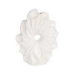 ΒΑΖΟ ΚΕΡΑΜΙΚΟ ΛΟΥΛΟΥΔΙ ΛΕΥΚΟ 19.5x7x26cm