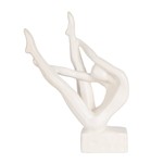 ΓΛΥΠΤΟ ΑΝΘΡΩΠΟΣ ΚΕΡΑΜΙΚΟ ΛΕΥΚΟ 7x19x26cm