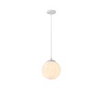 PENDANT LIGHT FIXTURES METAL 1XΕ27 MAX 15W 200X1270mm WHITE ARTE ILLUMINA SELINI