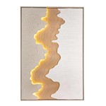 ΠΙΝΑΚΑΣ LED ΜΠΕΖ-ΡΟΖ-ΛΕΥΚΟ 62x5x92cm