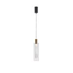 PENDANT LIGHT FIXTURES GLASS 7,6W 3000K 780Lm Φ90x1700mm ARTE ILLUMINA VIAL