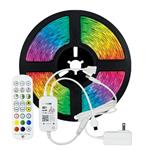 LED STRIP KIT 5 METERS RGB 12V + DRIVER + Wifi CONTROLLER WITH MUSIC IP20