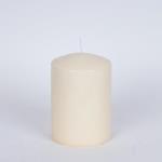 DECORATIVE CANDLE ECRU 10x14cm.