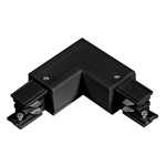 CONJUCTION RAIL INSIDE 4 LINES ANGLE 90⁰ WITH POWER SUPPLY BLACK