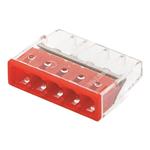 TERMINAL BLOCK PCT-205 5 SEATS WITH A RECEPTACLE 0,50-2,5mm 24A 400V