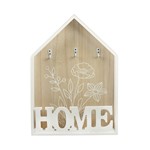 ΚΛΕΙΔΟΘΗΚΗ MDF ΦΥΣΙΚΟ - ΛΕΥΚΗ 28x5x41cm