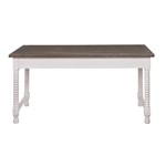 ΤΡΑΠΕΖΑΡΙΑ ΞΥΛΙΝΗ ΛΕΥΚΗ - ΦΥΣΙΚΟ 160x80x80cm