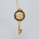 SANTA'S KEY, GOLD, 9x4cm