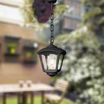 FUMAGALLI SICAR ROBY  SQUARE HANGING OUTDOOR LIGHT SQUARE BLACK 180x780mm E27