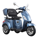 ELECTRIC SCOOTER TRICYCLE, "TRICY", BLUE, 1000W,