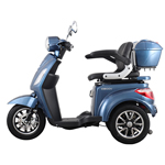 ELECTRIC SCOOTER TRICYCLE, "TRICY", BLUE, 1000W,