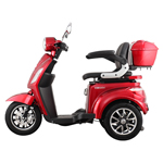 ELECTRIC SCOOTER TRICYCLE, "TRICY", RED, 1000W,