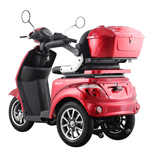 ELECTRIC SCOOTER TRICYCLE, "TRICY", RED, 1000W,