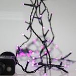 ΣΕΙΡΑ, 240 LED 3mm, 31V ΜΕΤΑΣΧΗΜΑΤΙΣΤΗ, 8 ΠΡΟΓΡΑΜΜΑΤΑ & ΜΝΗΜΗ, ΠΡΑΣΙΝΟ PVC ΚΑΛΩΔΙΟ, ΜΩΒ LED ΑΝΑ 5cm, ΠΡΟΕΚΤΑΣΗ ΠΑΡΟΧΗΣ 3m, ΙΡ44