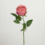 FLOWER/BRANCH, ROSE, PINK, 51cm