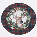 PLACE MAT WITH REINDEER, 40cm
