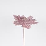 PINK GLITTERY FLOWER, 27x45cm