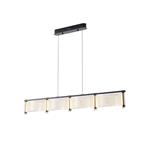 PENDANT LIGHT FIXTURE  ACRYLIC 4 LIGHTS 4Χ15W 3000K 5400lm 1300 X270 X160mm FRENCH GOLD ARTE ILLUMINA RAVENA