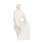 ΓΛΥΠΤΟ ΓΥΝΑΙΚΑ ΚΕΡΑΜΙΚΟ ΛΕΥΚΟ 12.8x8.5x24cm