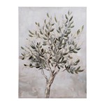 ΠΙΝΑΚΑΣ ΚΑΜΒΑΣ ΔΕΝΤΡΟ ΠΡΑΣΙΝΟΣ - ΚΑΦΕ - ΜΠΕΖ 60x3.5x80cm