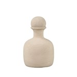 ΒΑΖΟ ΜΕ ΚΑΠΑΚΙ ΚΕΡΑΜΙΚΟ ΜΠΕΖ 14.5x14.5x23cm