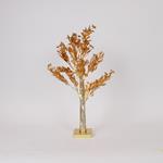 GOLD TREE WITH BUDS 60cm, BATTERY BOX 3xAA, TIMER, 40 MINI LED, WARM WHITE, IP20