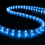 LED ROPE LIGHT, UV PROTECTION, CUT EVERY METER, 2-WAY, BLUE, 50m, 36 LED/m, IP65