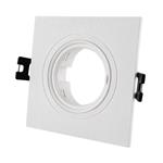 SPOT RECESSED ADJUSTABLE SPQUARE PC GU10 WHITE