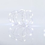 ΣΕΙΡΑ, 100 MINI LED, ΜΕΤΑΣΧΗΜΑΤΙΣΤΗ, 8 ΠΡΟΓΡΑΜΜΑΤΑ & ΜΝΗΜΗ, ΑΣΗΜΙ ΧΑΛΚΙΝΟ ΚΑΛΩΔΙΟ, ΛΕΥΚΟ LED ΑΝΑ 10cm, ΠΡΟΕΚΤΑΣΗ ΠΑΡΟΧΗΣ 5m, IP44