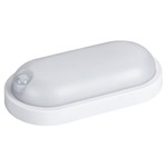 ΦΩΤΙΣΤΙΚΟ ΤΟΙΧΟΥ LED OBAΛ ΜΕ ΑΝΙΧΝΕΥΤΗ ΚΙΝΗΣΗΣ 11W 168X92X45mm 4000K IP54 ΛΕΥΚΗ PLUS ARTE ILLUMINA