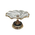 ΔΙΑΚΟΣΜΗΤΙΚΗ ΠΙΑΤΕΛΑ ΓΥΑΛΙΝΗ - ΜΕΤΑΛΛΙΚΗ ΧΡΥΣΗ 21.5x14cm