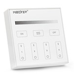 ΑΣΥΡΜΑΤΟ ΧΕΙΡΙΣΤΗΡΙΟ ΤΟΙΧΟΥ RF DIMMER ΕΞΩΤΕΡΙIKO ΤΕΤΡΑΓΩΝΟ 4  ΚΑΝΑΛΙΑ ΓΙΑ ΜΟΝΟΧΡΩΜΗ