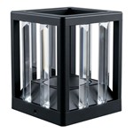 ΦΩΤΙΣΤΙΚΟ ΔΑΠΕΔΟΥ ΑΛΟΥΜΙΝΙΟΥ 16W 230Lm 3000K 150x150x190mm IP65 ΜΑΥΡΟ ARTE ILLUMINA