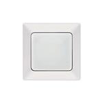 EARTHED SOCKET OUTLET WITH COVER WITH CHILDREN PROTECTION WHITE