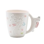 ΚΟΥΠΑ ΠΑΣΧΑΛΙΝΗ ΜΕ ΧΕΡΟΥΛΙ ΛΑΓΟΣ ΚΕΡΑΜΙΚΟ ΛΕΥΚΟ 13.1x9.1x10cm