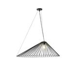 PENDANT LIGHT FIXTURES METAL SIMPLE 1XE27  MAX 15W 800x520x1360mm BLACK ARTE ILLUMINA OGGI