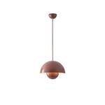 PENDANT LIGHT FIXTURES METAL 1ΧE27 MAX 15W 300X1290mm GLOSSY BROWN ARTE ILLUMINA JARDEN