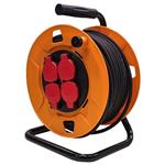 CABLE REEL COIL IP44 3x1.5mm 40m, OVER HEAT PROTECTION & SHUTTER PROTECTION