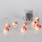 ΣΕΙΡΑ, 10 LED 5mm, ΑΓΙΟΣ ΒΑΣΙΛΗΣ, ΜΠΑΤΑΡΙΑΣ 3xAA, ΧΡΟΝΟΔΙΑΚΟΠΤΗ, ΔΙΑΦΑΝΟ PVC ΚΑΛΩΔΙΟ, ΘΕΡΜΟ ΛΕΥΚΟ LED, ΑΝΑ 15cm, ΠΡΟΕΚΤΑΣΗ ΠΑΡΟΧΗΣ 30cm, IP20