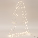 ACRYLIC TREE, 3,5V ADAPTOR, 240 WARM WHITE MINI LED, LEAD WIRE 5m, 70x15x120cm, IP44