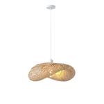 ΦΩΤΙΣΤΙΚΟ ΚΡΕΜΑΣΤΟ BAMBOO 1XE27 MAX 15W 430X430X220mm ARTE ILLUMINA LAGOON