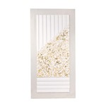 CANVAS 3D WITH LINES WHITE-GOLD 60x3x120cm